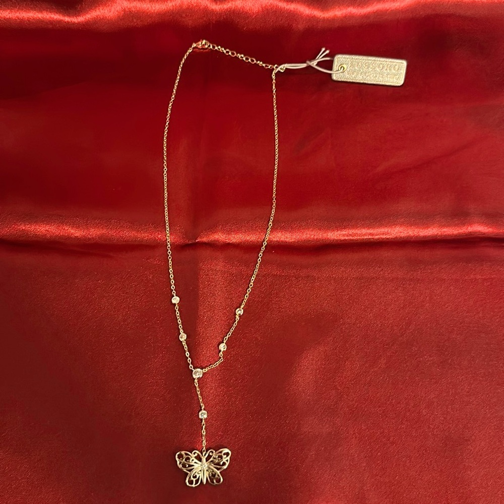 Gold plated 18KT Butterfly Necklace 🦋 ⭐️